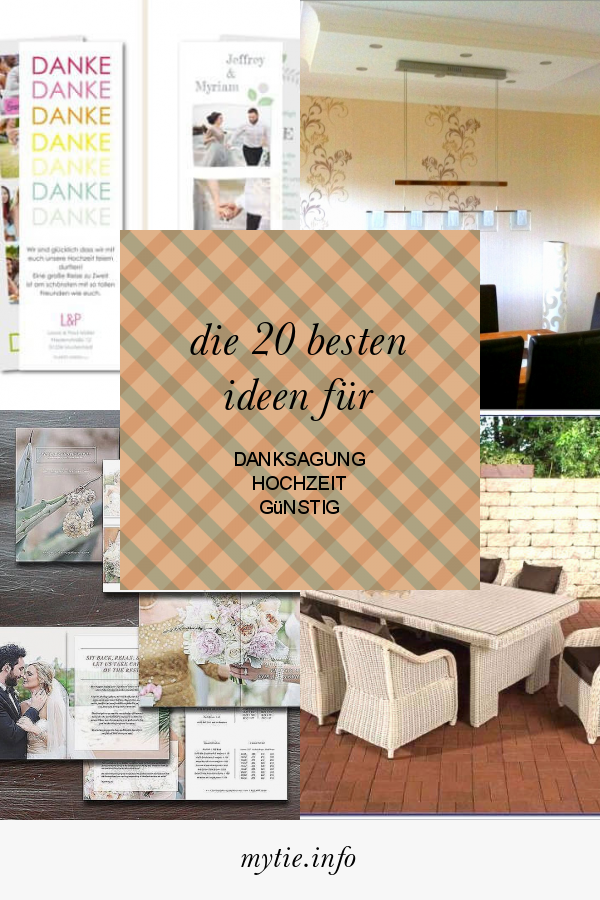 Die 20 Besten Ideen Für Danksagung Hochzeit Günstig